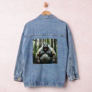 En Jean Werewolf Ate Village entier femmes veste denim