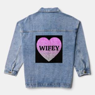 En Jean WIFEY BRIDE FEMME Denim Veste