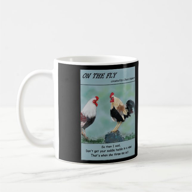 En marche - tasse de coq (Gauche)