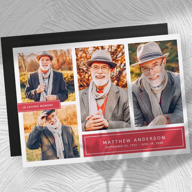 En Mémoire Amoureuse Couleur moderne Quatre photos (Créateur téléchargé)