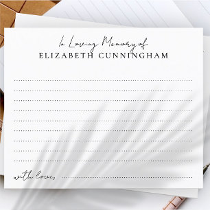 En Mémoire Amoureuse Funérailles Moderne Partager