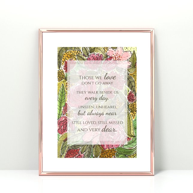 En Mémoire De L'Aquarelle Sympathie Florale Framea (Créateur téléchargé)