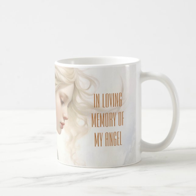 En mémoire de mon ange Mug (Droite)