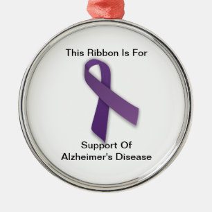 En Métal La conscience d'Alzheimer - ornement
