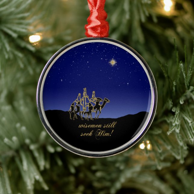 En Métal Les Sages cherchent toujours Son Ornement (Arbre)