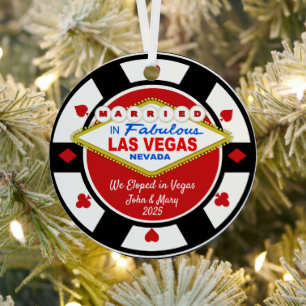 En Métal Nous nous sommes enfuis à Vegas Ornement