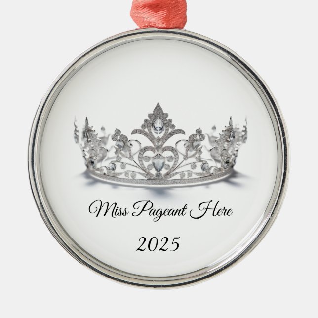 En Métal Ornement Couronne de Princesse (Devant)