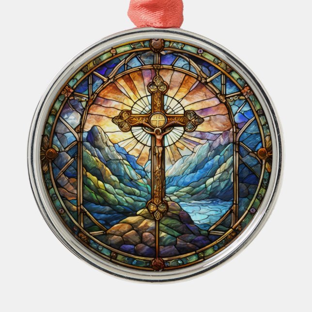 En Métal Ornement croisé (Devant)