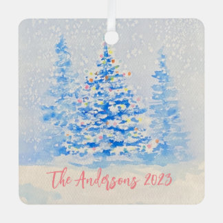 En Métal Ornement d'arbre de Noël