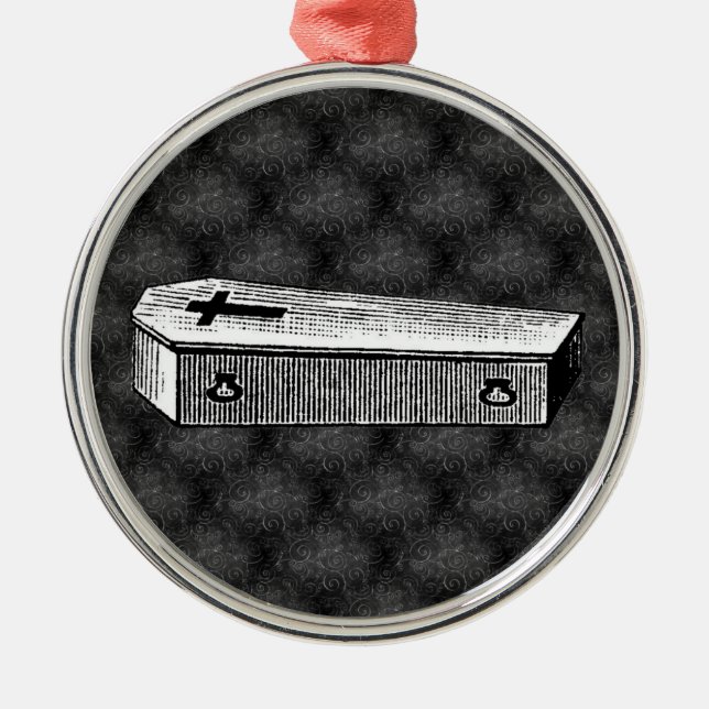 En Métal Ornement de cercueil (Devant)