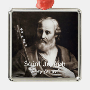 En Métal Ornement de coutume de St Joseph