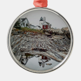 En Métal Ornement de phare de point de Pemaquid