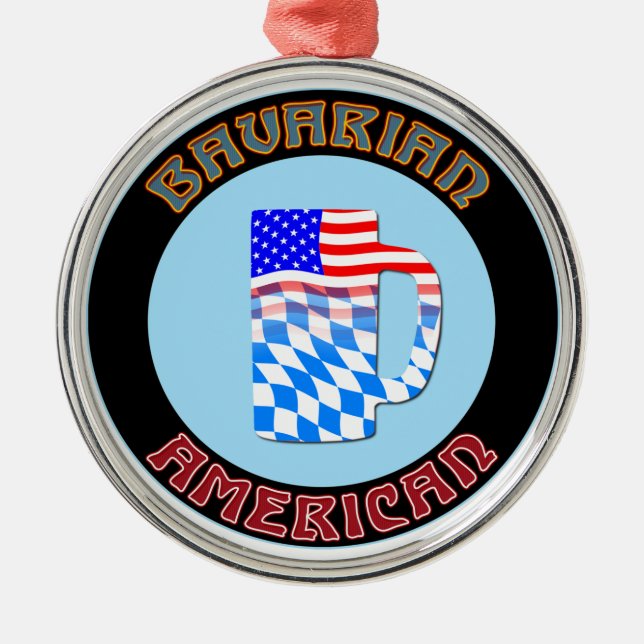 En Métal Ornement de Stein Bavarois (Devant)