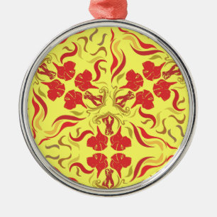 En Métal Ornement dogues