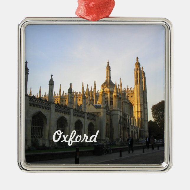 En Métal Ornement d'Oxford (Devant)
