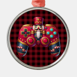 En Métal Ornement du contrôleur de jeu Nutcracker