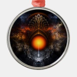 En Métal Ornement Fractal Art Premium Dream Orb