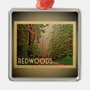 En Métal Ornement la Californie de Vintage voyage de