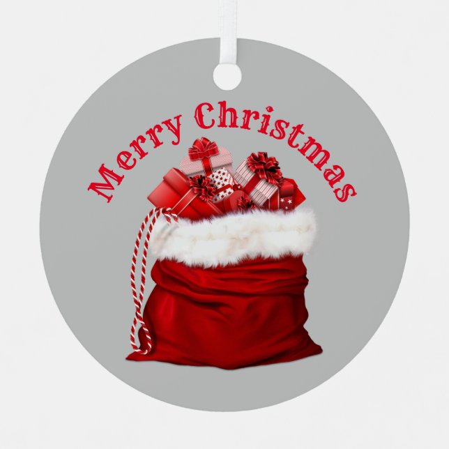 En Métal Ornement Noël (Recto)