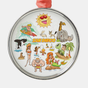 En Métal Ornement San Diego California