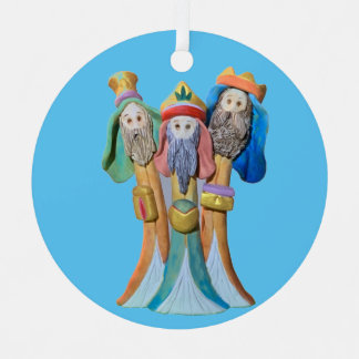 En Métal Ornement Trois Sages