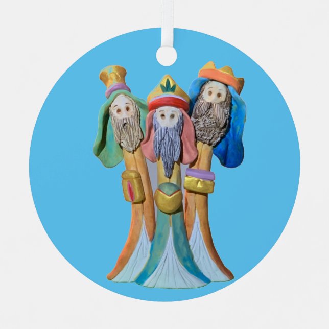 En Métal Ornement Trois Sages (Recto)