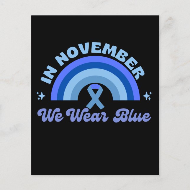 En novembre We Wear Blue, Rainbow (Devant)