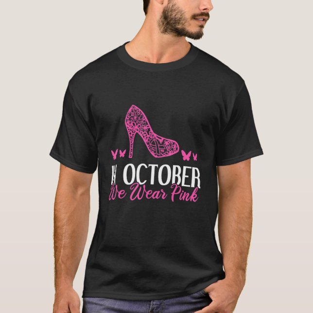 En Octobre Nous Portons Rose Haut Talon (Devant)