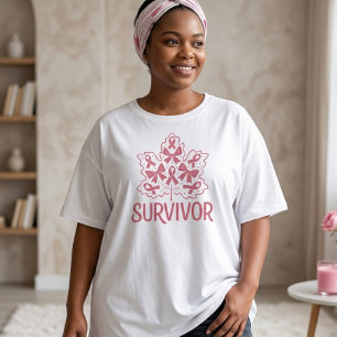 En Octobre Nous Portons Rose T-shirt Sensibilisati