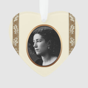 En ornement commémoratif 2 de photo faite sur