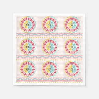 En Papier Belle serviette de motif K