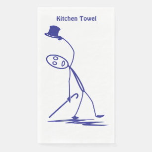En Papier Cabaret Théâtre Serviette de cuisine
