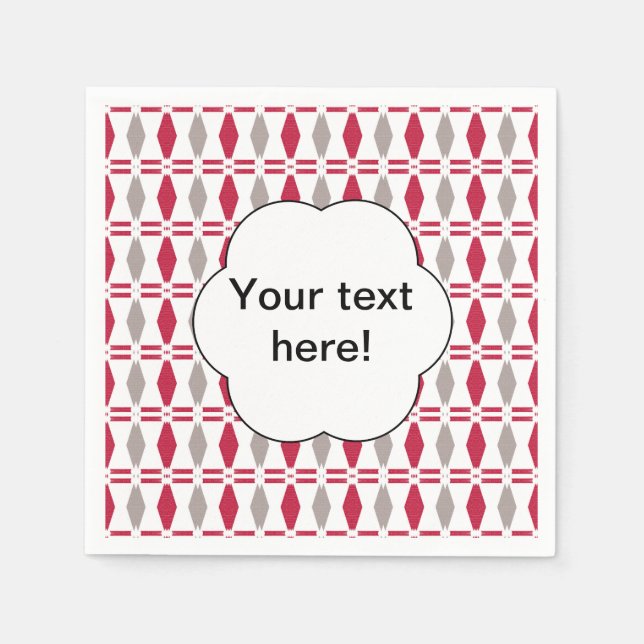 En Papier Clip art abstrait de serviette (Devant)