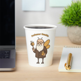 En Papier Gobelets de fête du professeur Bumble