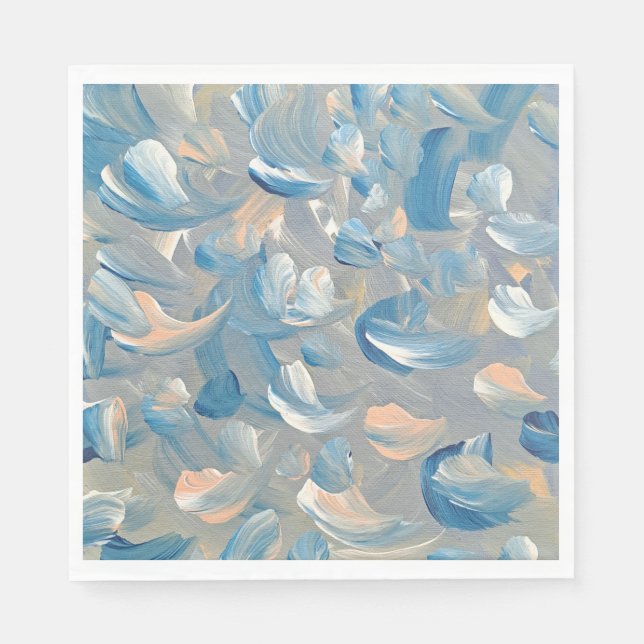 En Papier Les oiseaux d'une serviette de plumes (Devant)
