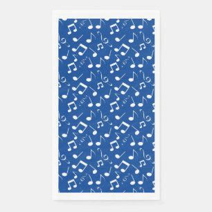 En Papier Notes musicales Design Serviette d'hôte serviettes