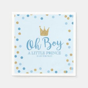 En Papier Petite serviette de partie de baby shower de
