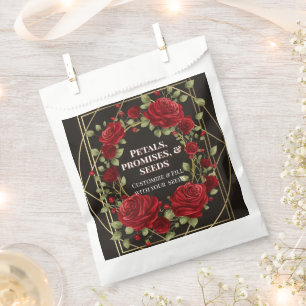 En Papier Sachets de graines de fleurs de rose d'amour