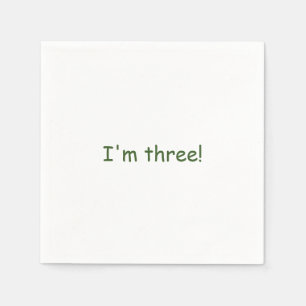 En Papier Serviette customisée d'Upsherin