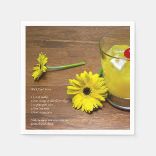En Papier Serviette de cocktail de Susan d'oeil au beurre