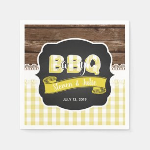 En Papier Serviette de douche du bébé Q - jaune