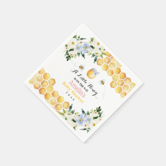 En Papier Serviette de Fête de Bébé Abeille Miel pour Tous l