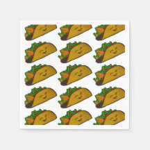 Serviette de fête Taco