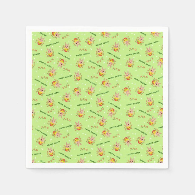 En Papier Serviette de lièvre (Devant)