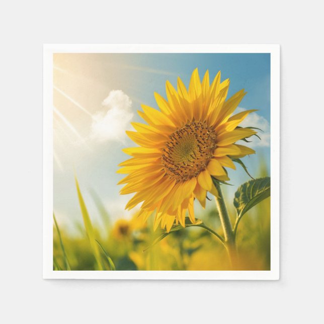 En Papier serviette de table (Devant)