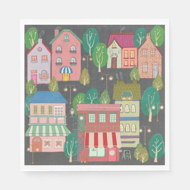 En Papier Serviette de table pour usage quotidien et pour év (Devant)