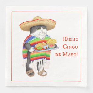 En Papier Serviette de table standard WENDELITO Cinco de May