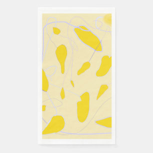 En Papier Serviette design couleur chaude