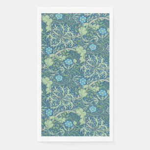 EN PAPIER SERVIETTE D'HÔTE : WILLIAM MORRIS : ALGUES