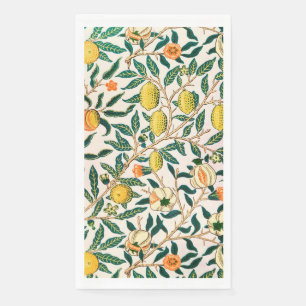 EN PAPIER SERVIETTE D'INVITATION : WILLIAM MORRIS : POMEGRAN
